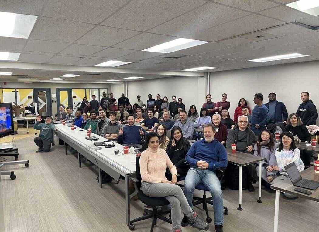 A packed Perplexity session with Professor Tony and the TIM community.